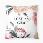 Подушка декоративная «Этель» Love and grace, 40?40 см, велюр