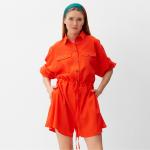 Комбинезон женский Minaku: Casual Collection, цвет абрикосовый, размер 42