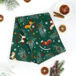 Полотенце 45*75 см. "Лошадки" рогожка хлопок 100%