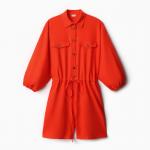 Комбинезон женский Minaku: Casual Collection, цвет абрикосовый, размер 46