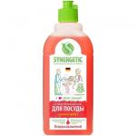 SYNERGETIC 500мл Гель для мытья посуды Арбуз*14