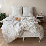 КПБ 'Традиция', 1,5 спальный, поплин, 100% хлопок, пл. 110 гр./кв.м., 'Флоранс бежевый ВБ' Пододеяльник 146*217, простыня 150*217, наволочка 70*70 (2 шт.)