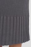 Юбка И 001 дл/серый