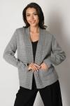 Жакет 351180/серый