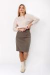 Юбка К 425/капучино