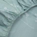 *Простыня на резинке 180х200х25, поплин, 'Иммортели'