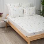 *Простыня на резинке 160х200х25, поплин, 'Ботанический сад'