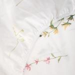 *Простыня на резинке 180х200х25, поплин, 'Ботанический сад'