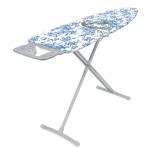 VETTA Доска гладильная 122х40х90см, металл, подставка под утюг с термоустойчивыми вст, удл.1,6м Н10