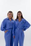 Блуза Kivviwear 433006 васильковый