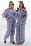 Блуза Kivviwear 433004 серый