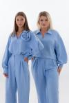 Блуза Kivviwear 433003 голубой