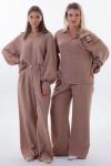 Блуза Kivviwear 433001 коричневый