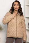 Куртка демисезонная стеганая (бежевая) Б14362-25М