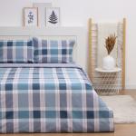 *Постельное бельё евро LoveLife Square, сатин