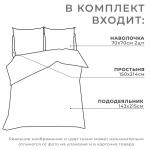 Постельное бельё 1.5-спальное «Этель. Одуванчик (вид 2)», бязь