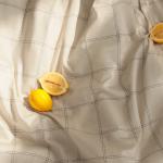 *Постельное бельё евро «Этель» Cage: beige, мако-сатин