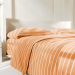 Постельное бельё 1.5-спальное «Этель» Mustard stripes, поплин