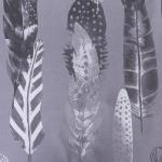 Постельное бельё 1.5-спальное «Этель. Перья (вид 2)», поплин