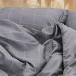 *Постельное бельё 2-спальное «Этель» Cage: grey, мако-сатин