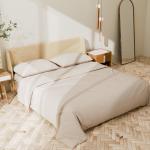 Постельное бельё 1.5-спальное LoveLife Ivory, сатин
