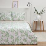 Постельное бельё 1.5-спальное LoveLife «Листики», сатин