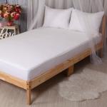 Наматрасник непромокаемый «Бережный», 90?200?30 см, натяжной, мембрана, хлопок 80%