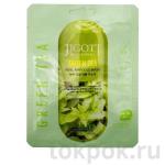 JIGOTT REAL AMPOULE Тканевая маска для лица с экстрактом алоэ, 27мл