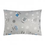 Подушка Эконом, 50?70 см, МИКС, полиэфирное волокно 100%, вес 360 г