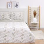 Постельное бельё евро LoveLife Summer, жатка