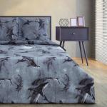 Постельное бельё 1.5-спальное «Этель» Shark, бязь