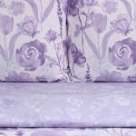 Постельное бельё дуэт LoveLife «Лавандовое поле», сатин