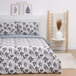 Постельное бельё 1.5-спальное LoveLife Flowers, жатка
