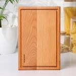 Доска разделочная Доляна «БУковский», 30?20?2 см, для стейка, дерево бук