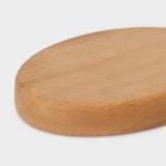 Доска для подачи и сервировки Доляна «БУковский», 15?7?1.6 см, дерево бук