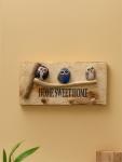 Вешалка HOME SWEET HOME, 30?6?15 см, дерево албезия