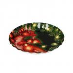 Блюдо стеклянное сервировочное Доляна «Дракоша», d=19 см