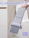 Швабра с отжимом Future Alp Duble Flip, с системой очистки, ручка 130 см, насадка 36.5 см