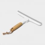 Водосгон Meli, с поворотным сгоном TRP, бамбуковая ручка, 24?20 см