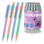 Карандаш механический ErichKrause Tropic Pastel Bloom 0.5 мм, НВ (в тубусе по 24 шт.)