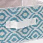 Короб для хранения Доляна «Лагуна», 29?29?18 см, бирюзовый