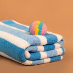 Полотенце банное «Этель. Геометрия», 70?140 см, голубой