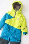 Комбинезон спортивный Colour block лайм-лазурь
