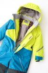 Комбинезон спортивный Colour block лайм-лазурь
