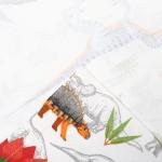 Штора портьерная «Этель. Динозавры», 145?260 см, рогожка