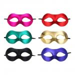 СНОУ БУМ Маска новогодняя блестящая, 19х8см, пластик, 6 цветов