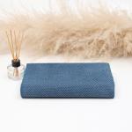 Полотенце банное «Этель», 55?90 см, синее