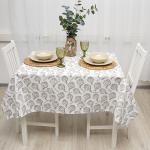 Скатерть 145х220, рогожка, 100 % хлопок, 'Артишоки ВБ'