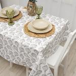 Скатерть 145х220, рогожка, 100 % хлопок, 'Артишоки ВБ'