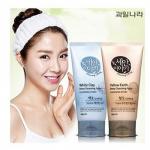 WELCOS CLEANSING STORY DEEP Пенка для глубокой очитски пор (белая глина), 150г